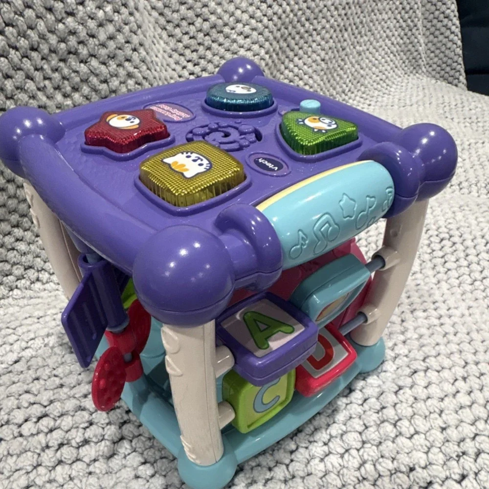 VTech Busy Learners Activity Cube Animals Multicolor 6-36 Months UT25421